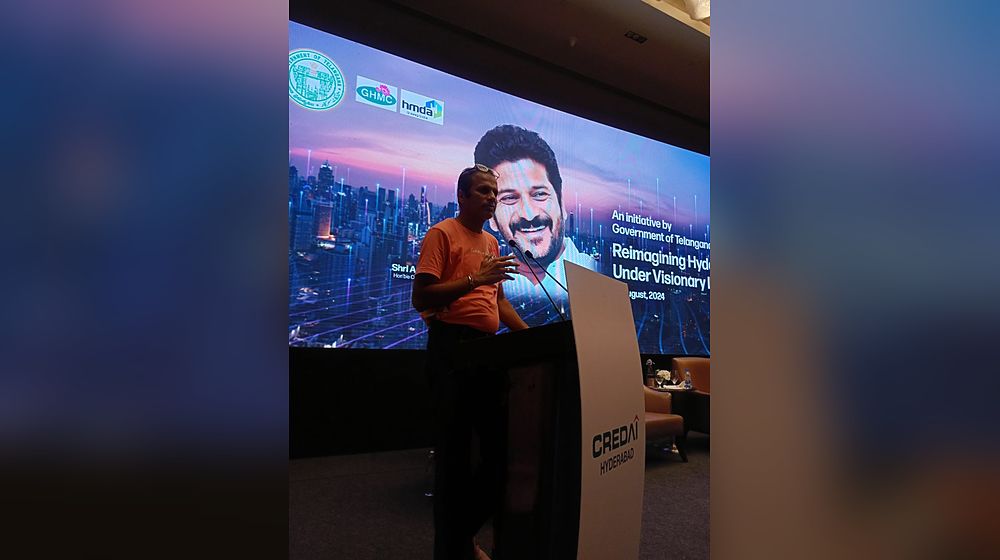 Speaking at a CREDAI Hyderabad industry initiative