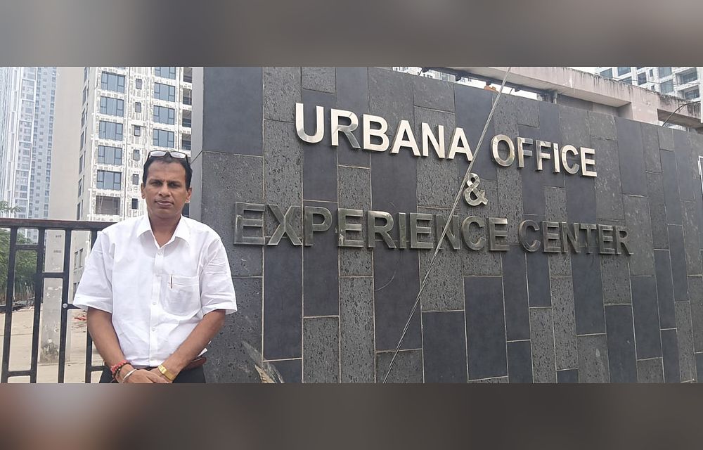On site at the Urbana Office and Experience Centre